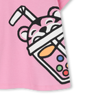 Jurk met korte mouwen KENZO KIDS 
                    GIRL
