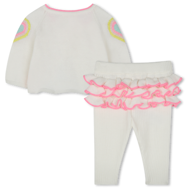Gebreid katoenen setje BILLIEBLUSH GIRL