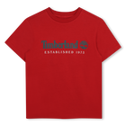 T-shirt met korte mouwen, ROOD, hi-res