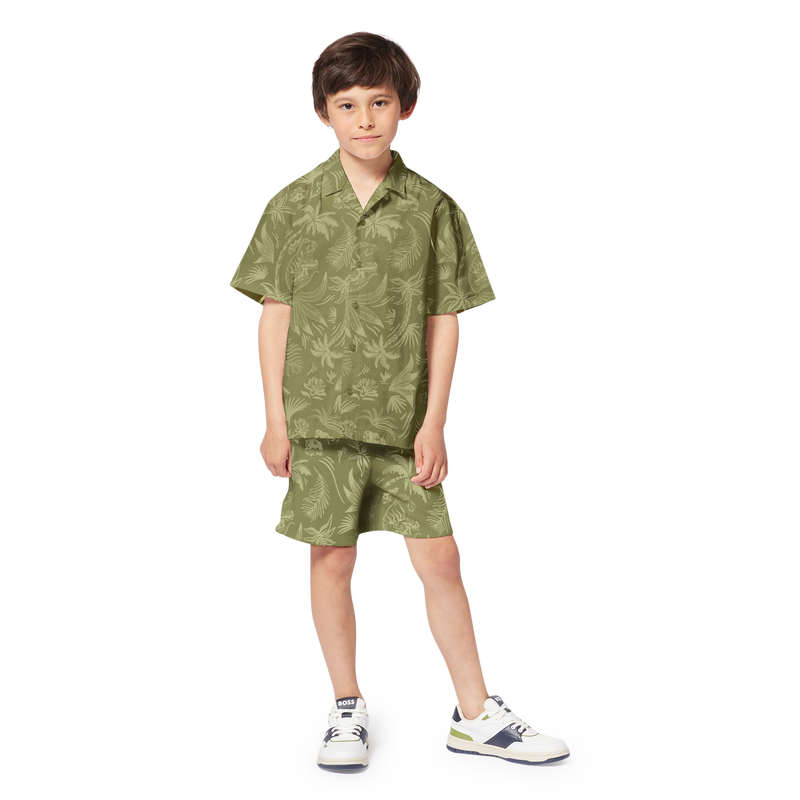 Sneakers van twee materialen BOSS 
                        BOY