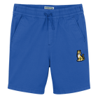 Katoenen bermuda met badge KENZO KIDS 
                    BOY