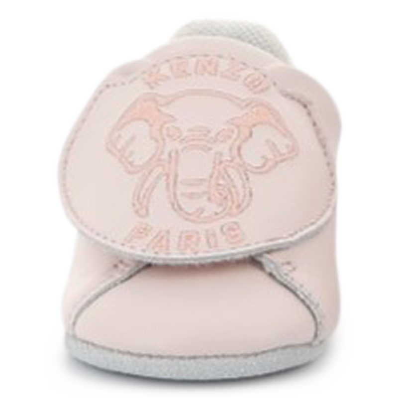 Leren slofjes met klittenband KENZO KIDS 
                        UNISEX