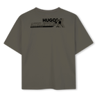 T-shirt met korte mouwen HUGO 
                    BOY