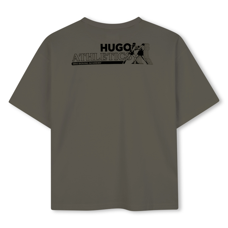 T-shirt met korte mouwen HUGO 
                        BOY