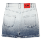 Rok met zakken van jeansstof HUGO 
                    GIRL
