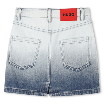 Rok met zakken van jeansstof HUGO GIRL
