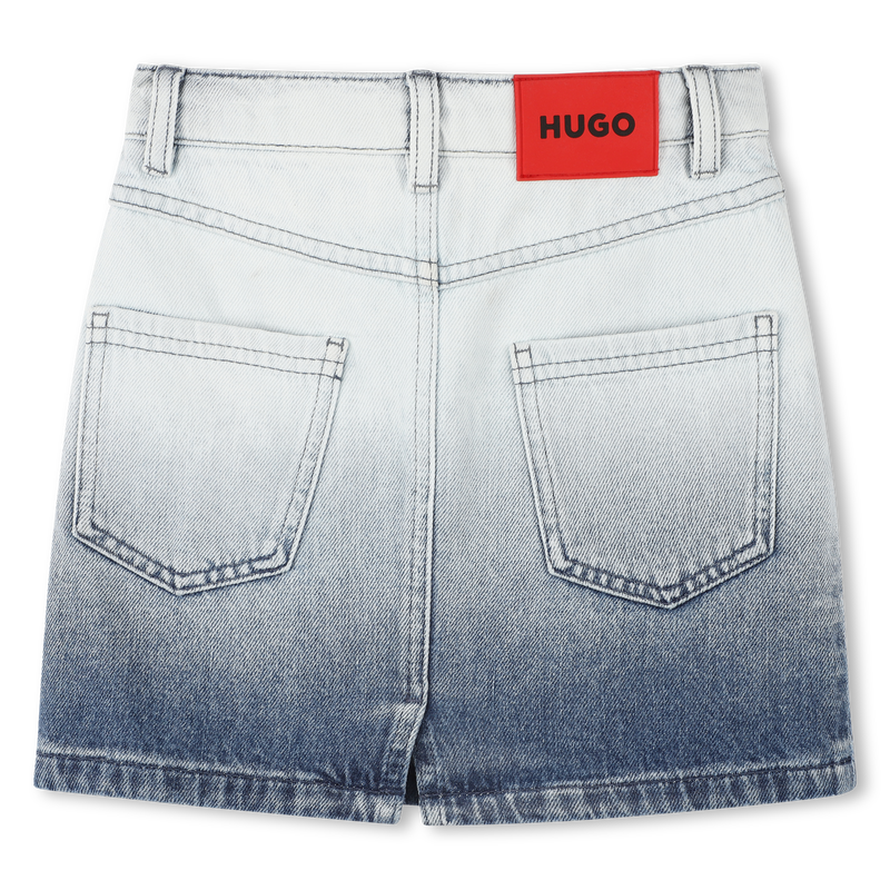 Rok met zakken van jeansstof HUGO 
                        GIRL