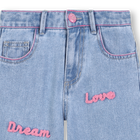 Geborduurde denim broek BILLIEBLUSH 
                    GIRL