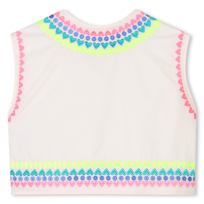 Mouwloos katoenen vest BILLIEBLUSH 
                        GIRL