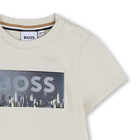 T-shirt met korte mouwen BOSS 
                    BOY