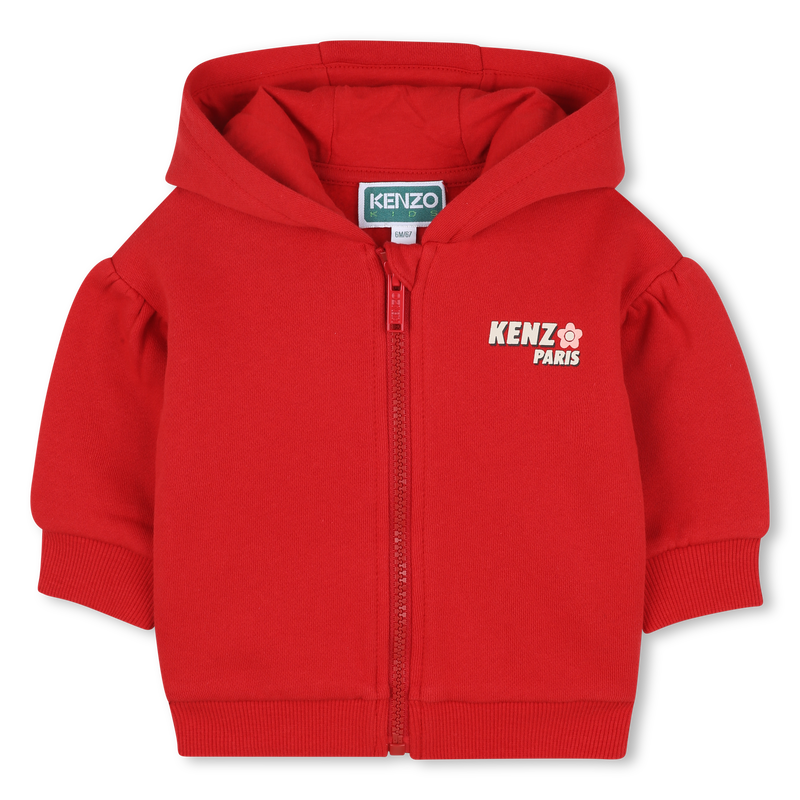 Fleece joggingvest KENZO KIDS 
                        GIRL