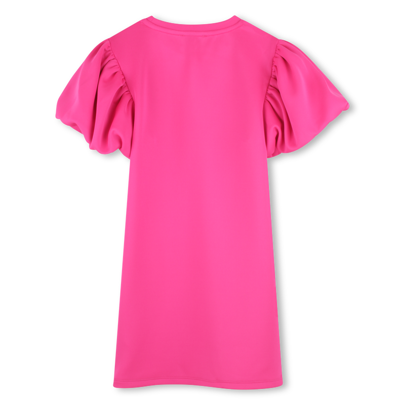 Gevoerde jurk met korte mouwen MARC JACOBS 
                        GIRL