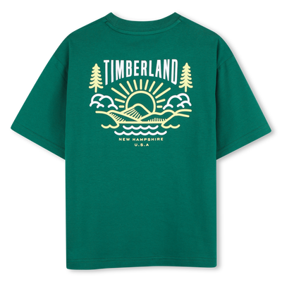 T-SHIRT MET KORTE MOUWEN TIMBERLAND BOY