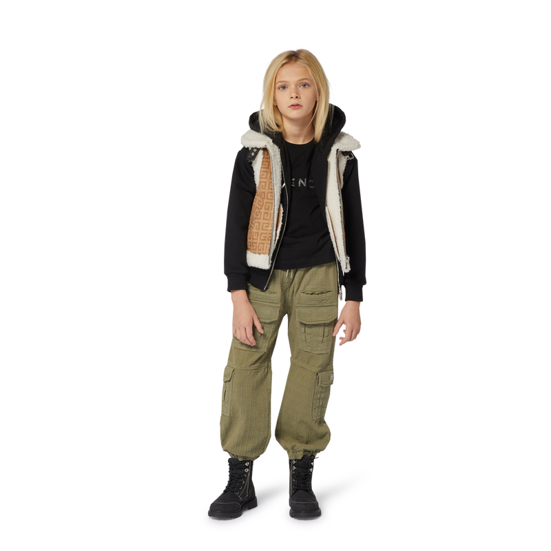 Vest met rits en capuchon GIVENCHY 
                        GIRL