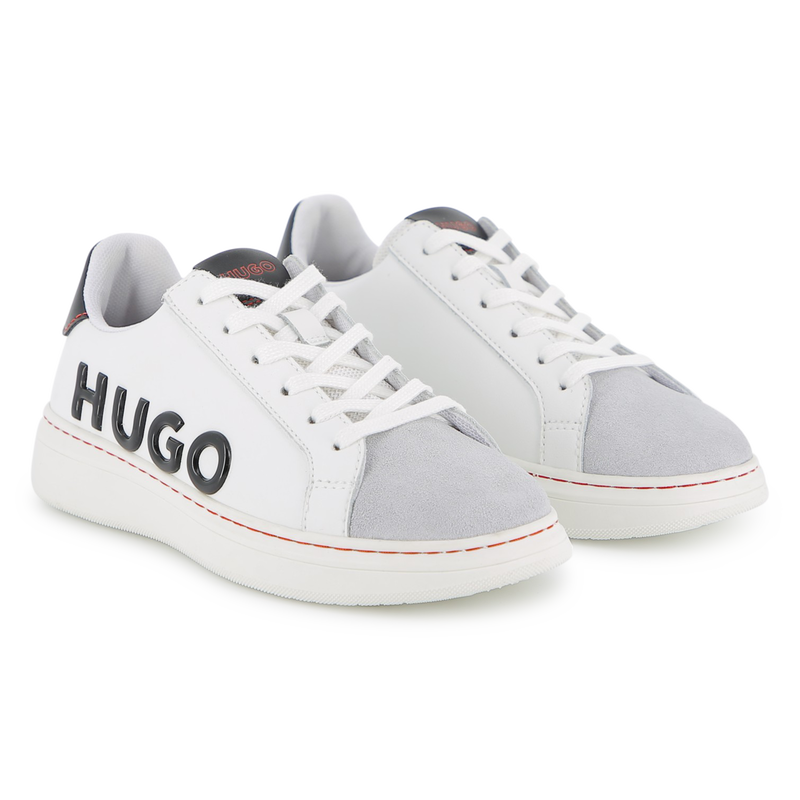 SNEAKERS MET VETERS HUGO 
                        BOY