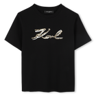 T-SHIRT KORTE MOUWEN KARL LAGERFELD KIDS 
                    GIRL