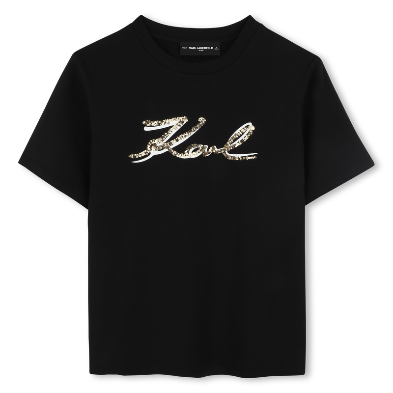 T-SHIRT KORTE MOUWEN KARL LAGERFELD KIDS 
                        GIRL
