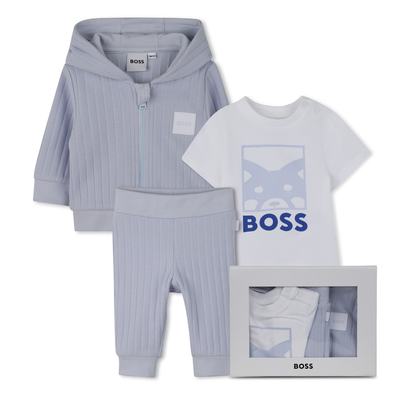 Vest + broek + t-shirt set BOSS 
                        BOY