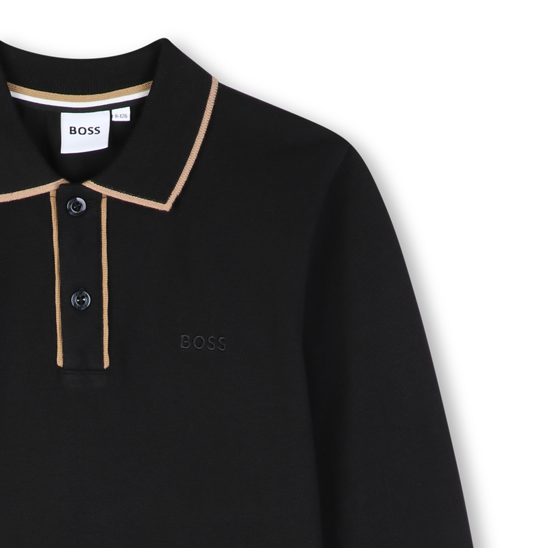 Polo met lange mouwen BOSS 
                        BOY