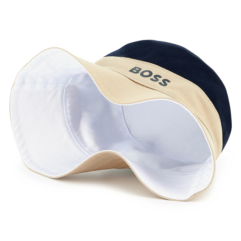 Omkeerbare katoenen bob BOSS 
                        BOY