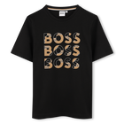 T-shirt met korte mouwen BOSS 
                    BOY
