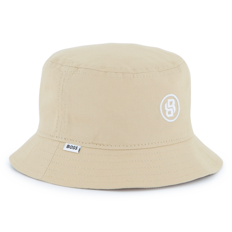 Geborduurde katoenen bob BOSS 
                        BOY