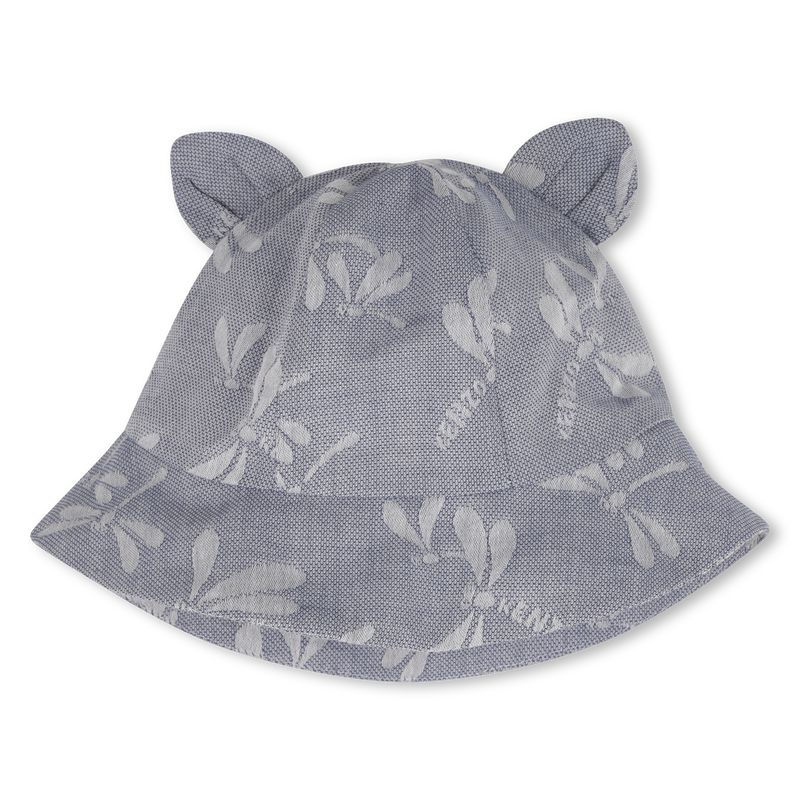 T-SHIRT, BUCKET HAT EN BRETELS SET KENZO KIDS 
                        GIRL