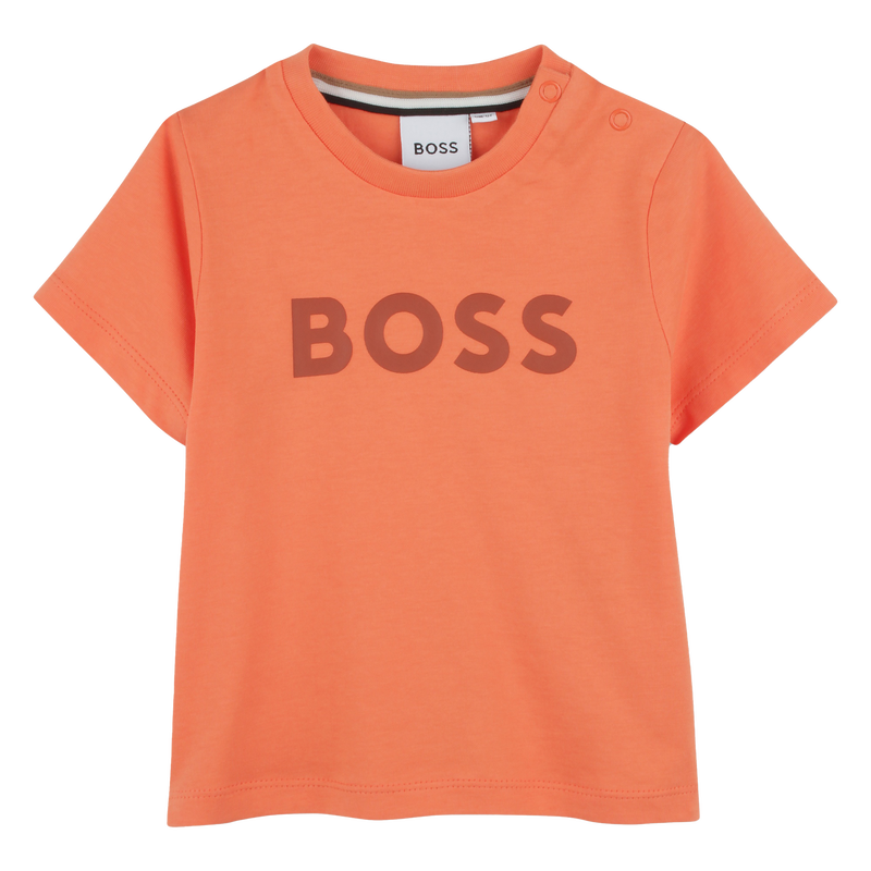 T-shirt met korte mouwen BOSS 
                        BOY
