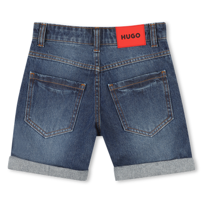 Denim bermuda met 5 zakken HUGO BOY