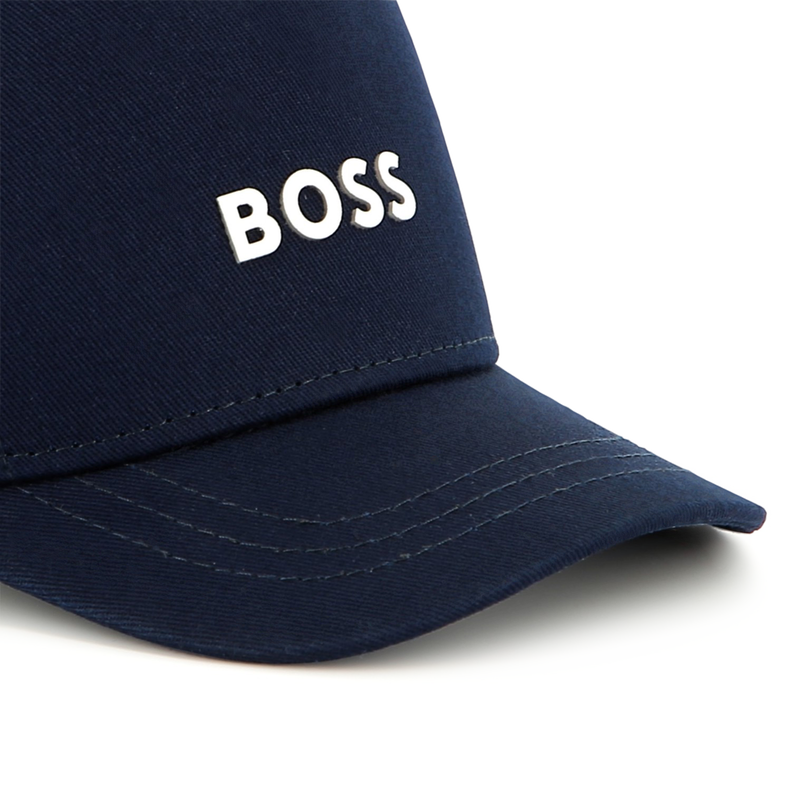 Katoenen pet met klittenband BOSS 
                        BOY
