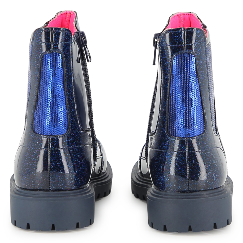 Enkellaarsjes met pailletten BILLIEBLUSH 
                        GIRL