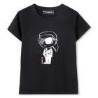 T-shirt met korte mouwen KARL LAGERFELD KIDS 
                    GIRL