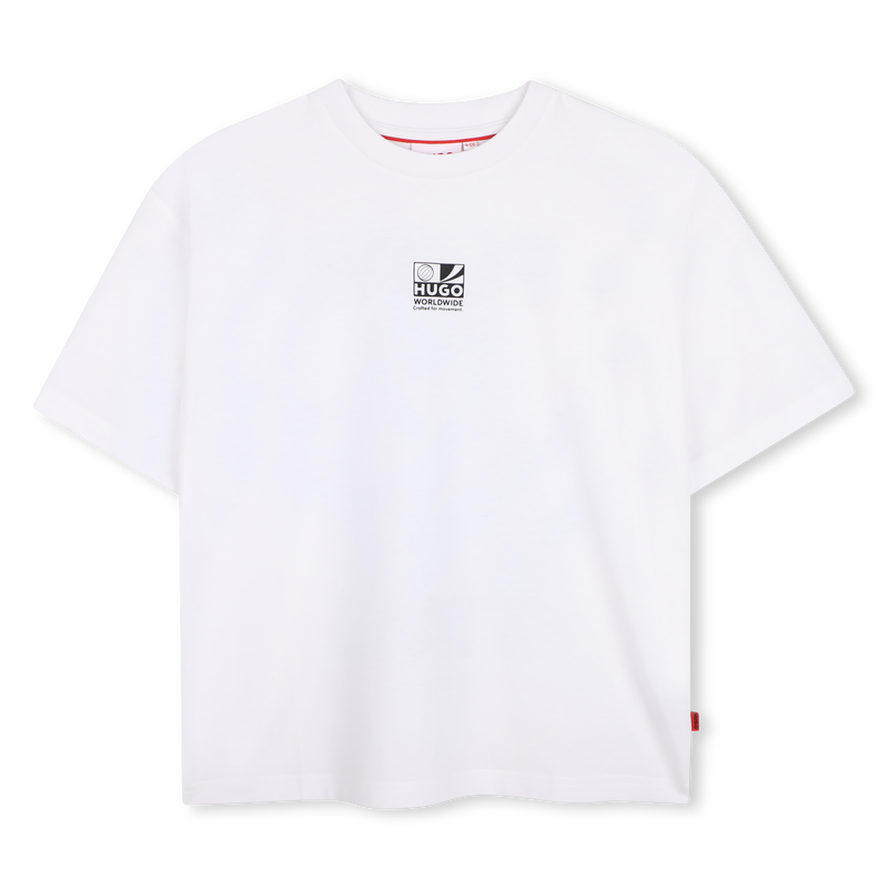 T-shirt met korte mouwen HUGO 
                        BOY