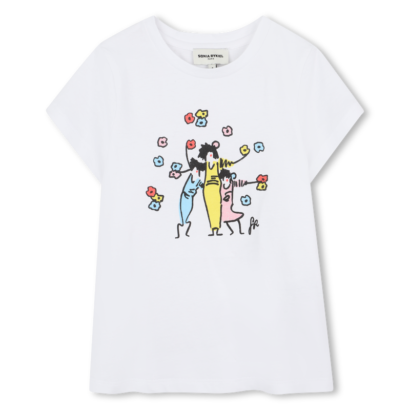T-SHIRT KORTE MOUWEN SONIA RYKIEL 
                        GIRL