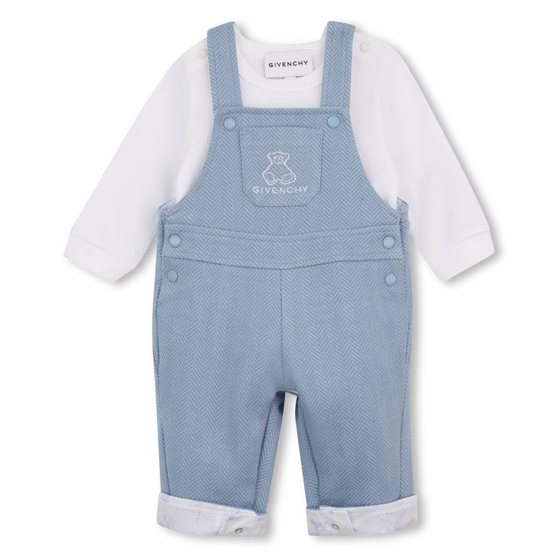 Overall- en T-shirtset GIVENCHY 
                        JONGEN