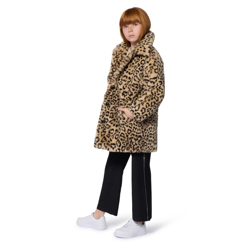 Lange fleece jas SONIA RYKIEL 
                        GIRL