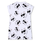 Jurk met korte mouwen KARL LAGERFELD KIDS 
                    GIRL