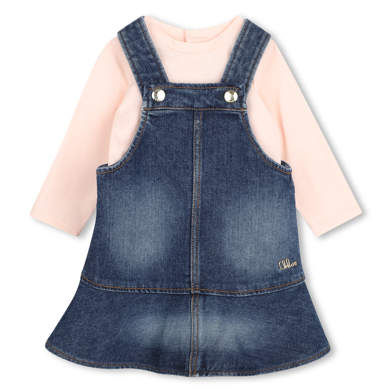 Set van jurk en t-shirt CHLOE 
                        MEISJE
