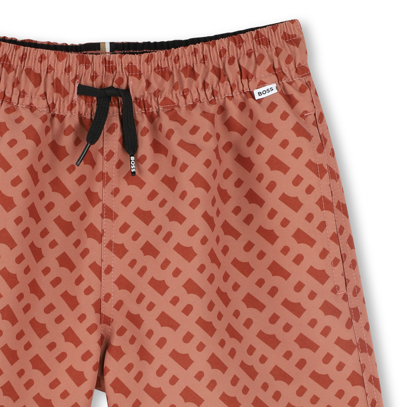 Zwemshort met monogramprint BOSS 
                        BOY