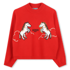 Trui met wijde snit KENZO KIDS 
                    GIRL