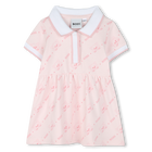 Jurk met print en polokraag BOSS 
                    GIRL