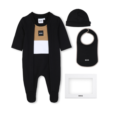 Pyjama set, muts en slabbetje BOSS JONGEN