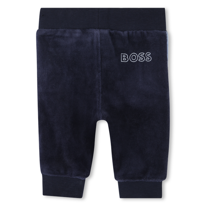 Tweedelig setje van velours BOSS 
                        BOY