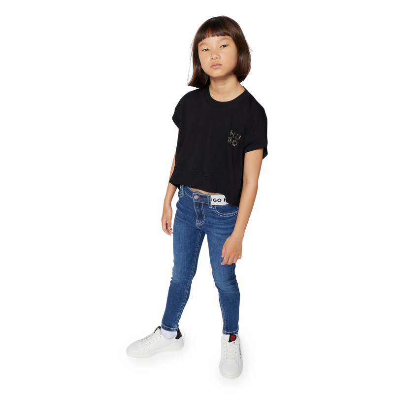 Jegging van jeansstof HUGO 
                        GIRL