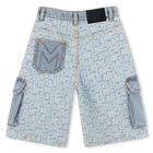 Spijkerbermuda met zakken MARC JACOBS 
                    BOY