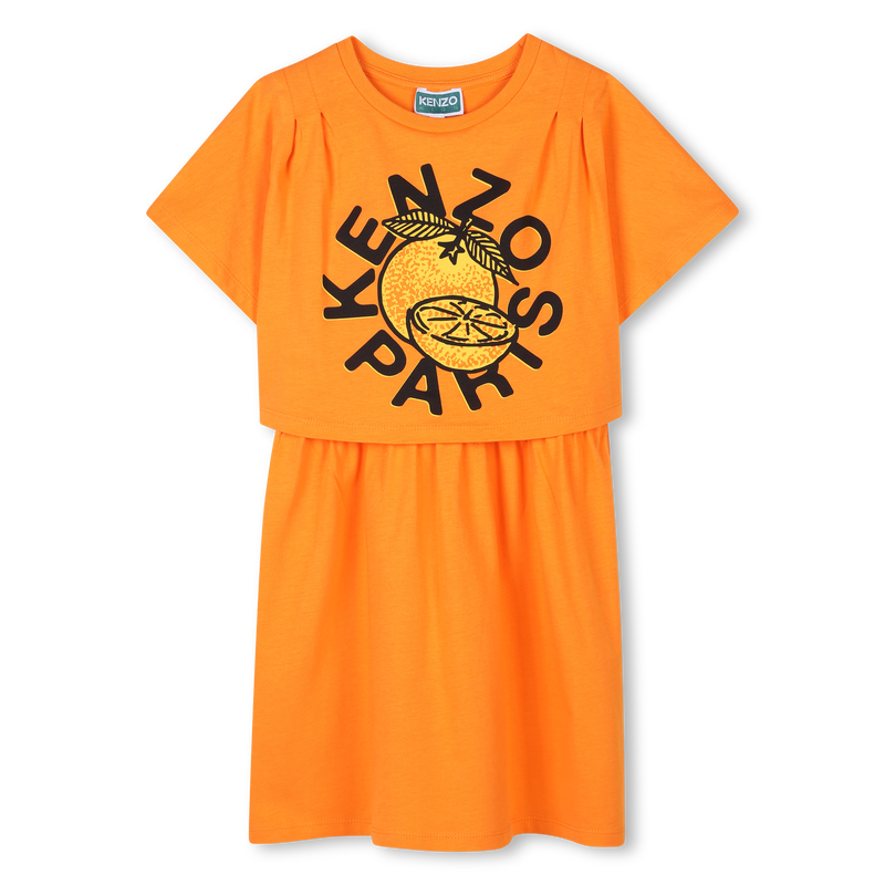 2-in-1 jurk met print KENZO KIDS 
                        GIRL