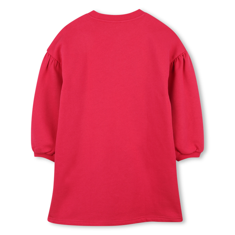 Sweatshirt jurk met ballonmouwen KENZO KIDS 
                        GIRL