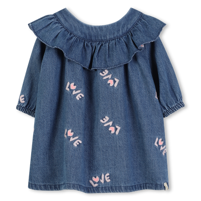 Lichtgewicht denim jurk BILLIEBLUSH GIRL