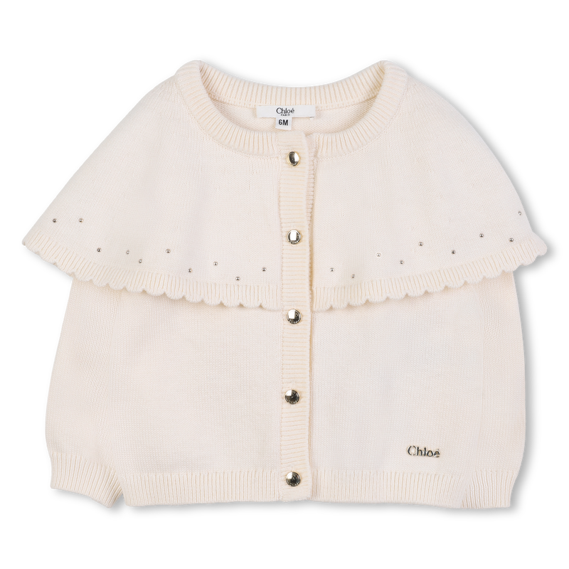 Gebreid cape vest CHLOE 
                        GIRL