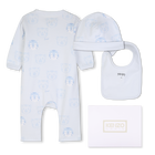 Pyjama set, muts en slabbetje KENZO KIDS 
                    JONGEN